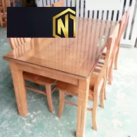 BỘ BÀN ĂN GỖ SỒI GIÁ RẺ ĐỒNG NAI